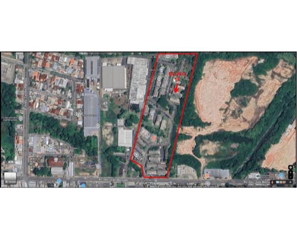 Foto de Apartamento | Área de 57,58m² | 1 Sala | 2 Quartos | 1 Cozinha | Área de Serviço | 1 Banheiro | Avenida Desembargador João Machado, nº 136 | Apto 102-A | Bloco 16 | Conj. Habitacional Ouro Verde | Bairro Alvorada | Manaus – AM