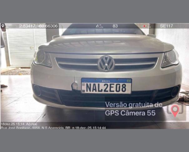 Foto de 1 Veículo | VW/VOYAGE Trend  G5 | 1.6 8V Flex | Ano 2010/2011 | Cor Prata | Placa NAL2 E08