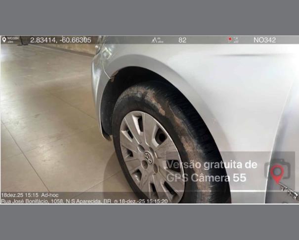 Foto de 1 Veículo | VW/VOYAGE Trend  G5 | 1.6 8V Flex | Ano 2010/2011 | Cor Prata | Placa NAL2 E08