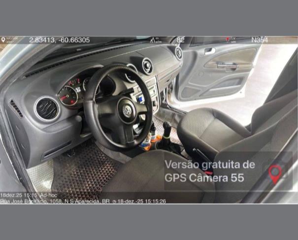 Foto de 1 Veículo | VW/VOYAGE Trend  G5 | 1.6 8V Flex | Ano 2010/2011 | Cor Prata | Placa NAL2 E08