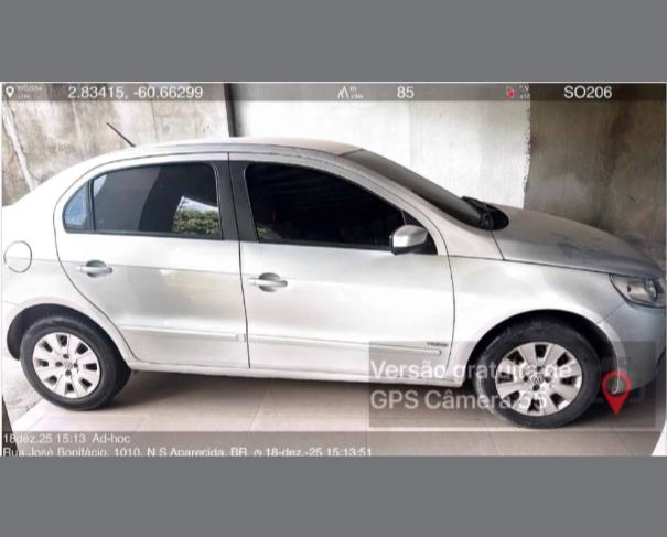Foto de 1 Veículo | VW/VOYAGE Trend  G5 | 1.6 8V Flex | Ano 2010/2011 | Cor Prata | Placa NAL2 E08