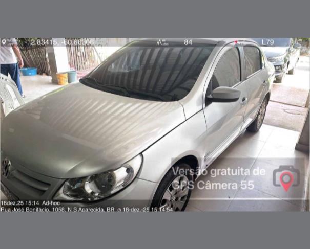 Foto de 1 Veículo | VW/VOYAGE Trend  G5 | 1.6 8V Flex | Ano 2010/2011 | Cor Prata | Placa NAL2 E08