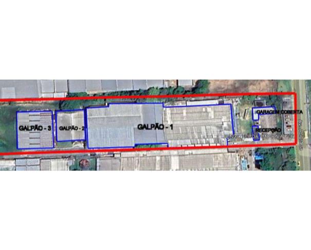 Foto de Imóvel Comercial | Área de 11.320,11m² | Distrito Industrial | Área Construída de 5.225,23m² | Garagem Coberta em Estrutura Metálica | Guarita de Recepção | 3 Galpões Industriais | Av. Abiurana nº 358