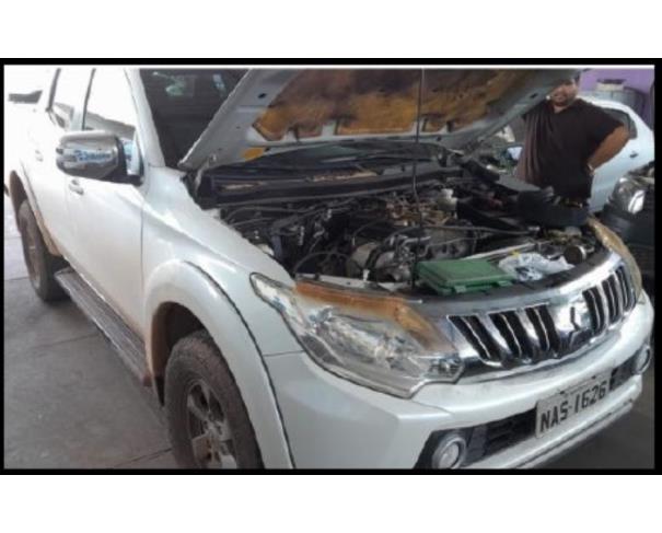 Foto de 1 Veículo | MMC/TRITON SPORT HPE | Diesel | Ano 2017/2018 | Cor Branca | Placa NAS1626 | RENAVAM 01136299081 | CHASSI: 93XHYKL1TJCH05924