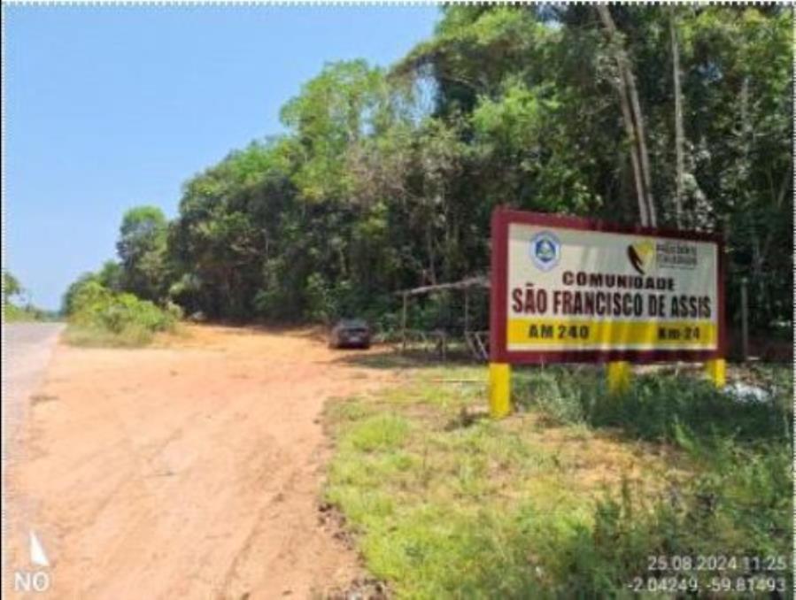 1 Imóvel Rural | Área de 1.529,8730ha | Fazenda Gabriela | Km 24, Rodovia AM-240 | Presidente Figueiredo/AM Leilão Extrajudicial | SICOOB, localizado em Presidente Figueiredo - AM