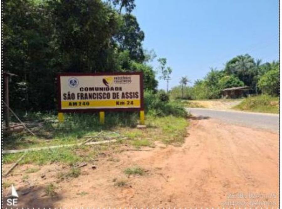 1 Imóvel Rural | Área de 1.529,8730ha | Fazenda Gabriela | Km 24, Rodovia AM-240 | Presidente Figueiredo/AM Leilão Extrajudicial | SICOOB, localizado em Presidente Figueiredo - AM