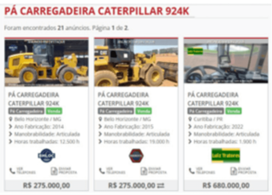 1 Pá Carregadeira | Caterpillar 924K | Articulada | 2014 HASTA PÚBLICA UNIFICADA DE BENS MÓVEIS E IMÓVEIS, localizado em Acrelândia - AC
